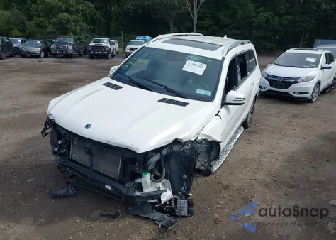 2017 Mercedes-Benz Gls 450 4Matic из США, поврежденный, VIN 4JGDF6EE9HA991479